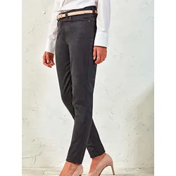 Premier Workwear  Damen Performance Chino Jeans in Grau, Gr. 36
