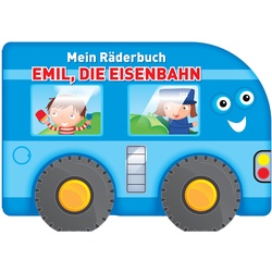 Mein Räderbuch / Mein Räderbuch - Emil  Die Eisenbahn  Pappband