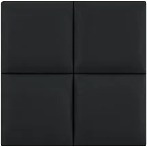 neu.haus Wandkissenset Carpino 4-tlg. 30 x 30 x 3 cm