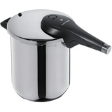 One Pot Schnellkochtopf Induktion 8,5l, Dampfkochtopf 22 cm, Nudeltopf Cromargan Edelstahl poliert, 2 Kochstufen, Kochtopf groß, All-In-One-Drehknopf