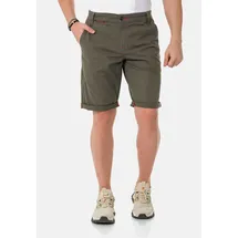 Cipo & Baxx Shorts Regular Fit Hosen Grün 33