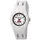 Esprit Fun Racer 30mm Silikongehäuse Weiß Kautschukarmband Weiß
