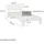 Homestyle4u Holzbett 90 x 200 cm Weiß