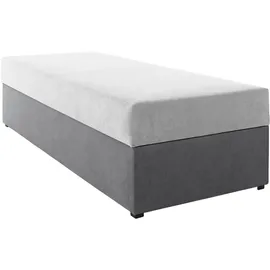 MAINTAL Polsterliege Diana 80 x 200 cm grau