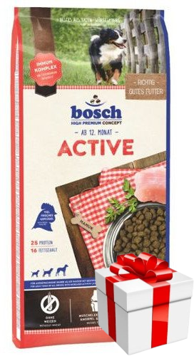 Bosch Active 15kg +Überraschung für den Hund (Rabatt für Stammkunden 3%)
