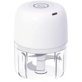 ideoon Kompakter Elektro Multizerkleinerer 250ml 30W: genialer Mini-Häcksler, kabellos & leistungsstark – Perfekt für Zwiebeln, Knoblauch & Babynahrung