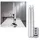 Star Trading LED Kerze Flamme Slim 29 cm weiß