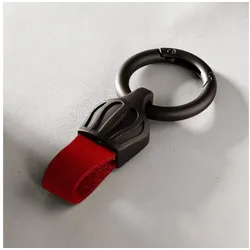 YRIIOMO Schlüsselanhänger Auto-Schlüsselanhänger, Herren- und Damen-Schlüsselanhänger, Anhänger rot