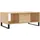 furnicato Couchtisch Moderner Braun Eiche 90 x 36,5 x 50 cm