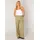 Base Level Yul Leinenhose lässig Grün 44