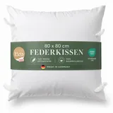 BestLivings KopfKissen 80 x 80 cm Weiß