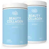 Bodywish Kollagen Pulver 2 x 450gr | Hochdosiert Hyaluronsäure, Biotin & Vitamin C + Vitamin D | Kollagen Hydrolysat - Peptide Typ 1 und 3 | Zuckerfrei, geschmacksneutral | Smoothies, Kaffee, Matcha