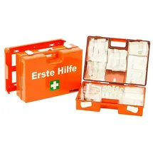 Leina-Werke Erste-Hilfe-Koffer Multi DIN 13157, mit Wandhalterung, orange