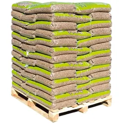 Holzpellets Hartholz Eiche 6mm, 975kg Palette