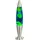 Blulaxa LED-Lava-Tischleuchte Blau Gelb