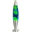 Blulaxa LED-Lava-Tischleuchte Blau Gelb