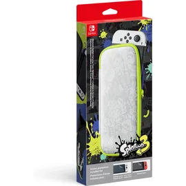 Nintendo Splatoon 3 Edition Tasche Bundle grau für Nintendo Switch