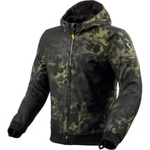 RevIt! Saros WB Camo Textiljacke Schwarz/Grün 2XL