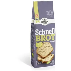 Bauckhof Schnellbrot mit Saaten glutenfrei bio