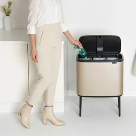 Brabantia Bo Touch Bin 33 l metallic gold