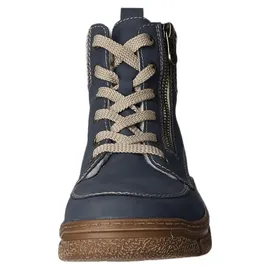 Rieker Schnürstiefel Damen Blau 42