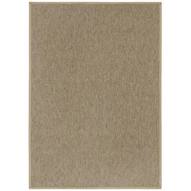 DEKOWE Teppichboden DEKOWE "Naturino Prestige Spezial", braun (camel), B:67cm H:10mm L:150cm, Obermaterial: 100% Polypropylen, Teppiche, Flachgewebe, meliert, Sisal Optik, In- und Outdoor geeignet