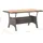 vidaXL Gartentisch 120 x 70 x 66 cm Grau