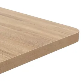 vidaXL Bistrotisch 50 x 50 cm Hellbraun