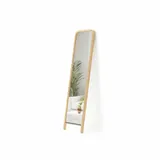 Umbra Standspiegel Umbra Standspiegel Bellwood, Ganzkörperspiegel, Holz, Natur, 156 cm beige