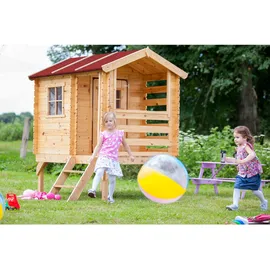TIMBELA Spielhaus M501B Beige