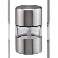 Gravidus Mini Salz-/Pfeffermühle Salzstreuer Pfefferstreuer Edelstahl