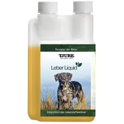 TJURE - Leber Liquid - 500 ml |liefert deinem Hund wertvolle Bitterstoffe und Kräuter 500,00 ml
