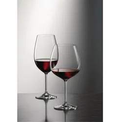 Gastronoble Bordeaux Gläser Schott Zwiesel 630ml | 12 Weingläser | Kristall