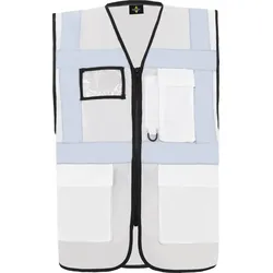 Korntex Multifunktionale Comfort-Fit Warnweste Hamburg - white - XL