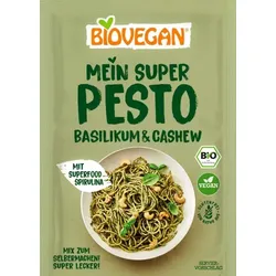 Biovegan Mein Super Pesto Basilikum & Cashew bio
