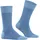 Falke Fine Shadow Socken 1 Paar Blau 43-44