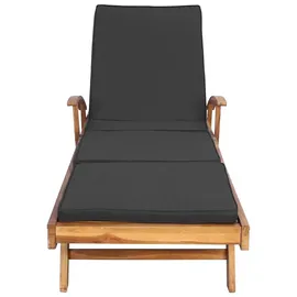vidaXL Sonnenliege 200 x 60 x 30 cm Braun