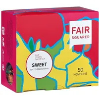 Fair Squared «Sweet» 50 Stück, 53 mm