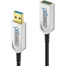 FIBERX Series - USB 3.1 Glasfaser Verlängerungskabel - 30m