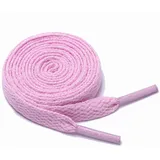 King of Trade Schnürsenkel flach 90 cm 11# rosa 8 mm breit - 90