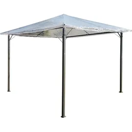 Quick Star Pavillon Schutzhaube 3x3 m Transparent