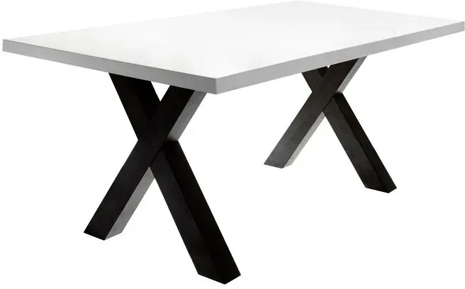 Mäusbacher Esstisch Big System 180 x 90 cm Dekor Weiß / Matt