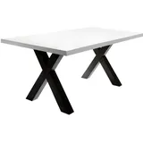 Mäusbacher Esstisch Big System 180 x 90 cm Dekor Weiß / Matt