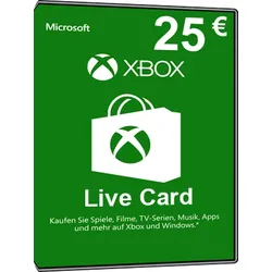 Xbox Live Card - 25 Euro