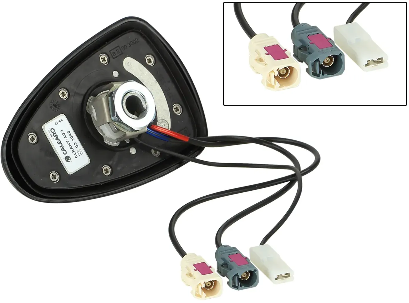 ACV antenna da tetto AM/FM DAB/DAB+ Shark II Phantom | Masori