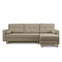 Konsimo Ecksofa Eriso ¦ braun ¦ Maße (cm): B: