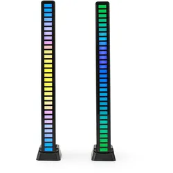 Nedis Spiellicht - RGB - Batteriebetrieben - Benutzt für: Desktop / Notebook - Schwarz