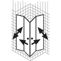 Kermi Liga Dichtleiste 2534987 LI 2CR/L, 4x985mm, waagerecht