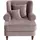 58 aufm Kessel Sessel Karley Samtvelours 58 x 0 x 0 cm Rosa mit Kissen