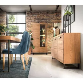 99rooms Perfecto Kommode II Massivholz Eiche Rustikal